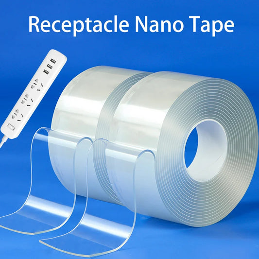 nano tape double sided  NanoTape Double-Sided Adhesive Tape  High Viscosity and Is Fixed On The Wall Without Leaving Traces