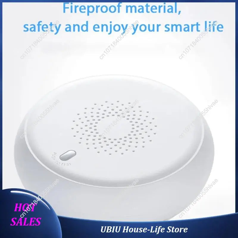 Tuya Smart Zigbee 3.0 Fire Alarm Smoke Detector Tuya Smart Fire Alarm Smoke Detector 2.4Ghz High Sensitivity Smoke Sensor-Best S