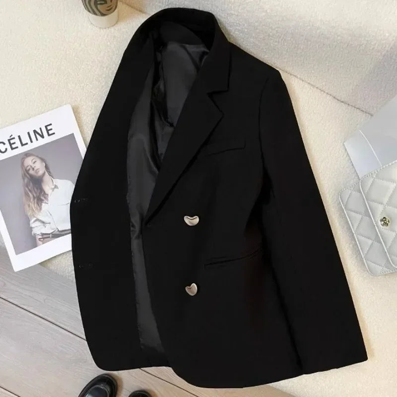 Office Wear Professional Outfits Outerwear Solid Women's Blazers Spring Autumn Female Coats and Jackets In Promotion Korean Fall