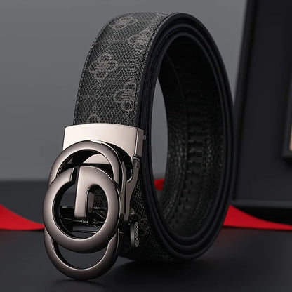Youth Belt Brand Belt Men's Belt High Quality Men's Luxury Belt Men's Belt Male Buckle Metal Automatic Buckle