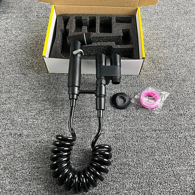 Toilet Cleaning Bidet Toilet Sprayer Set Cold Water Portable Bidet Toilet Accessories Handheld Bathroom Wash Anal Douche