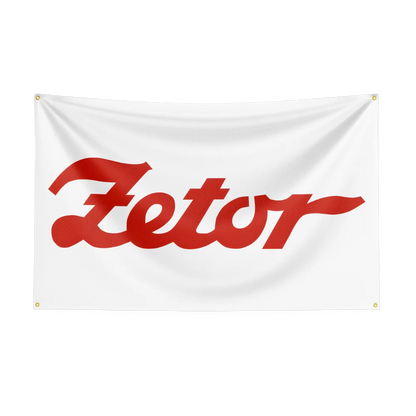 90x150CM TRACTORS-Z-ZETORs a.s. Agriculture Flag Polyester Printed Excavator Banner For Decor