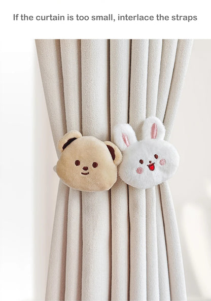 Flower Curtain Tieback Window Curtain Buckle Clip Kids Room Hanging Curtain Holders Tie Backs Curtain Accessories Decor
