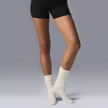 Sports Socks Men's and Women's Are Soft Breathable Knitted Versatile for Sports Super Thick and Stackable Basketball Socks