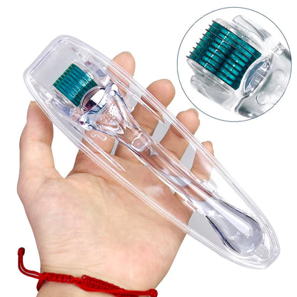 Professional 540 Needles for Facial Body Hair Growth Derma Roller for Skin Beard 0.2mm 0.25mm 0.3mm Needle Beauty Roller