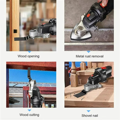 Professional Angle Grinder Changed To Universal Treasure Multifunctional Tools of Cutting Polishing Shovelling Cleaning