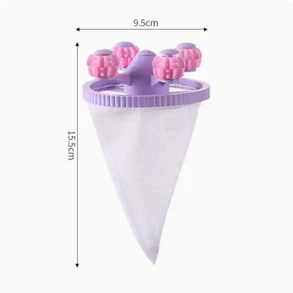 Washing Machine Filter Bag Reusable Net Laundry Ball Floating Lint Hair Catcher Pet Hair Remove Dirt Collection Dedusting Roller
