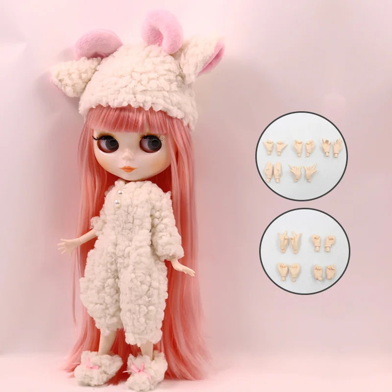 ICY DBS Blyth Doll Combo Clothes Shoes Hand Set Included Children Toy Gift 1/6 BJD Ob24 Anime Girl Azone M