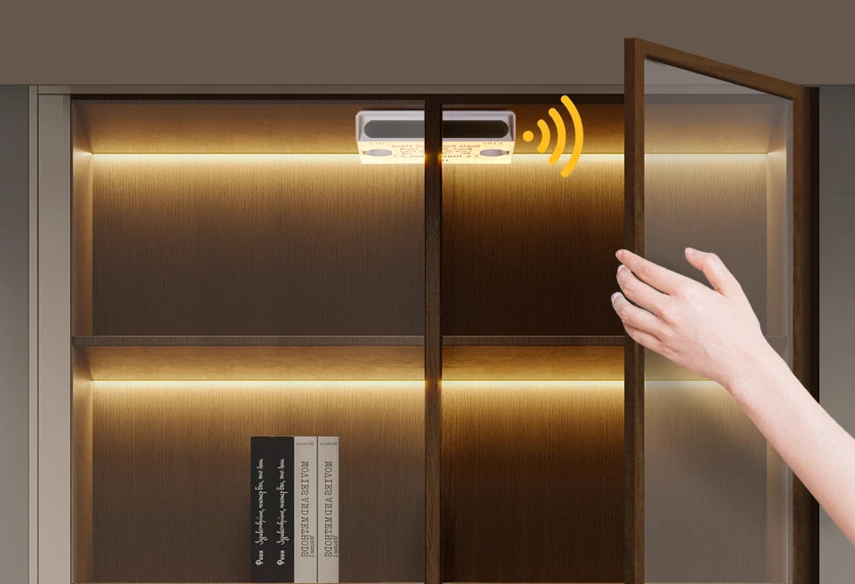 Smart Double Door Proximity Sensor Switch DC 12V-24V LED Light Switch For Wardrobe Cabinet Closet Backlight DIY Control Switch