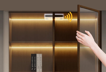 Smart Double Door Proximity Sensor Switch DC 12V-24V LED Light Switch For Wardrobe Cabinet Closet Backlight DIY Control Switch