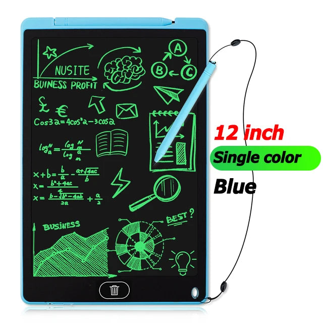 Tablets Electronic Handwriting Pad 12 inch Writing Board Drawing Tablet LCD Screen Writing Tablet Digital Graphic Toys for child