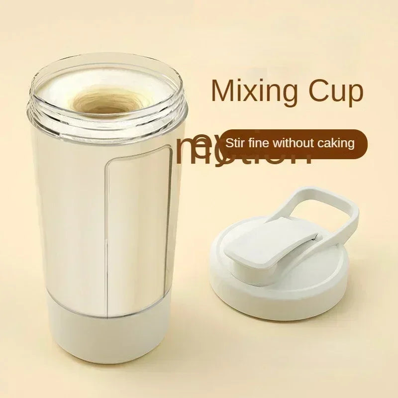450ml Portable Electric Protein Shaker Bottle USB Rechargeable Blender Multipurpose Mixer Cups for Summer Fitness Workout
