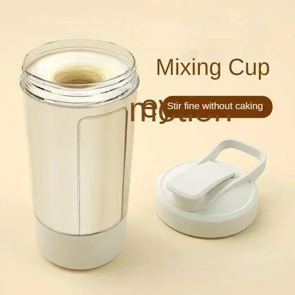 450ml Portable Electric Protein Shaker Bottle USB Rechargeable Blender Multipurpose Mixer Cups for Summer Fitness Workout