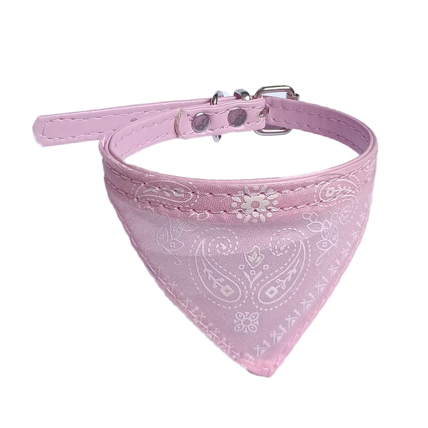 Pet Ethnic Style Soft Pet Dog Collar Adjustable Pet Cat Scarf Collars Neckerchief Pet Accessories
