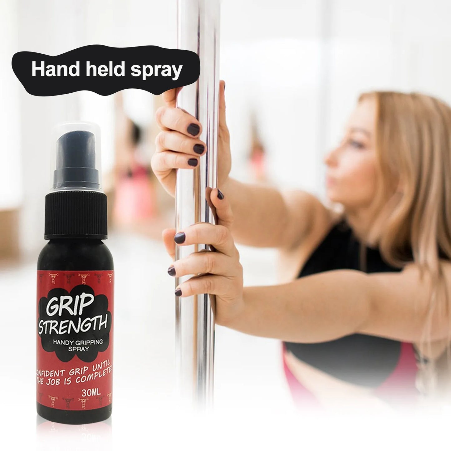 Sports Hand Grip Spray  Enhance Control And Maximize Grip - For Athletes: Tennis, Football, Pole Dancing, Basketball, Baseball,