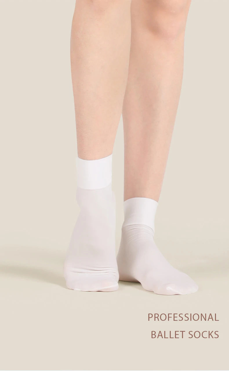 Girls Women Professional Ballet Socks Modern Dance Socks Dance Pilates Yoga Socks Stockings Kids Boys Breathable Dance Socks