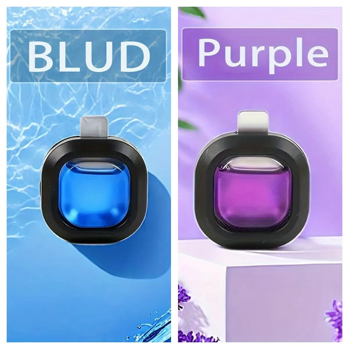 30-Day Long-Lasting Car Air Freshener Vent Clip -Scented Odor Eliminator, 0.14 oz Each, Non-Toxic Fragrance Source for Fresh Car