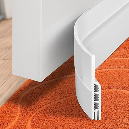 Door Draft Stopper Under Door Draft Blocker Insulator Door Sweep Weather Stripping Noise Stopper Strong Adhesive