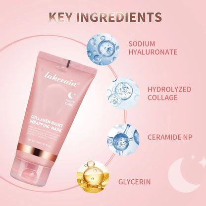 Skincare Koreans Originales Deep Collagen Mask Peel Off Mask Facial mask soluble collagen hydration tightening Night cream skin