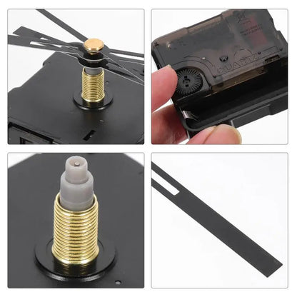 Wall Clock Movement DIY Kits Clock Parts Quartz Clock Movement Replacement Plastic Clock Mechanism Wall Clock Accessories