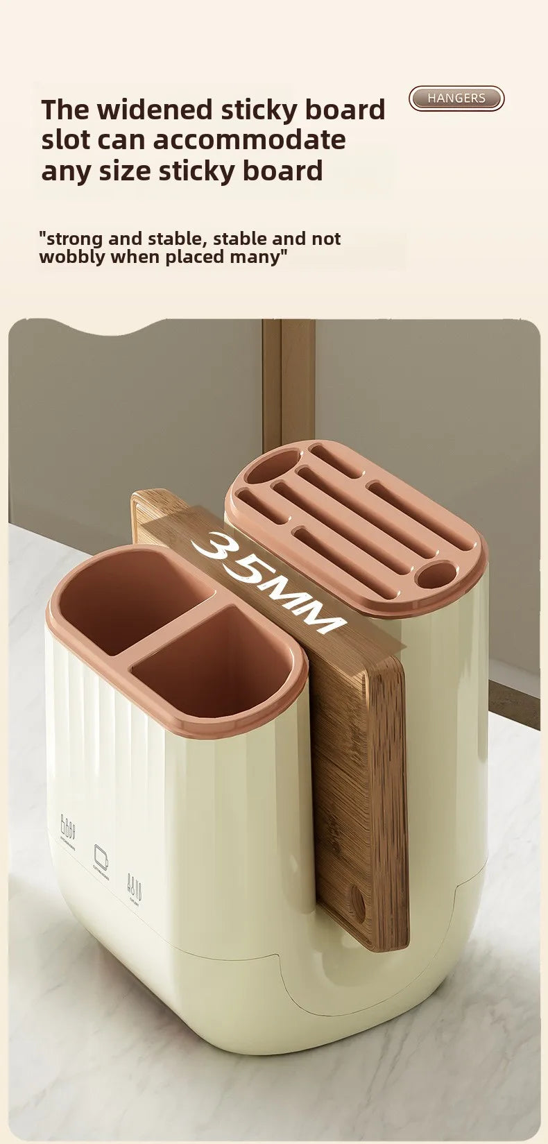 Kitchen shelf, household vegetable board storage rack, countertop drain, chopstick holder, cutting board, integrated knife holde