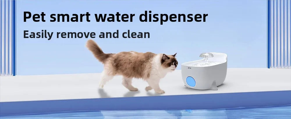 2.8L USB Whale Fountain Dog Pet Water Dispenser Safety Automatic Water Circulation Intelligent Automatic Cat Water Dispenser