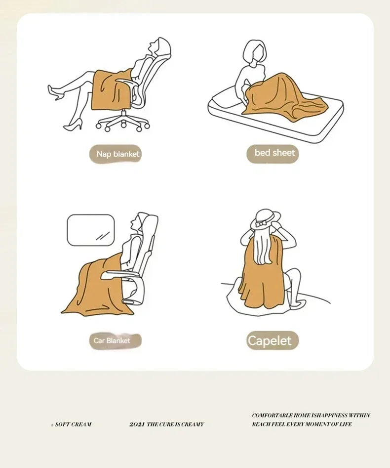 Bohemian Blanket Soft Sofa Cover Summer Blanket Office Nap Blankets Air Conditioning Blankets Knit Blanket For Travel