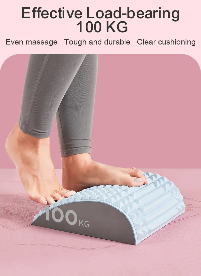 Neck & Back Stretcher Back Neck Cracker for Lower Back Pain Relief Refresh Back Stretcher Waist Relaxation Yoga Stretcher