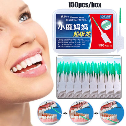200Pcs Dental Floss Water Pick Dental Dentistry Beauty Health Dental Products Tooth Pick Interdental Brushes Dental Supplies