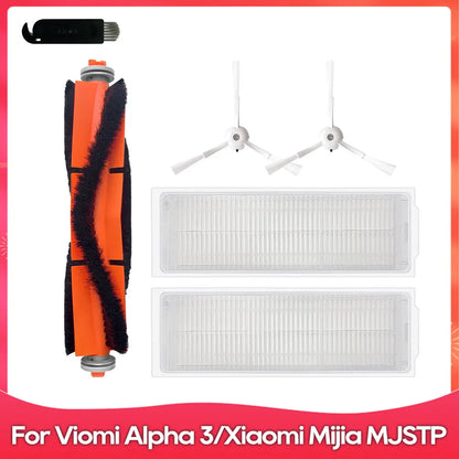 Compatible For ( Redroad G10 / Viomi Alpha 3 VXVC25 / MJSTP ) Roller Side Brush Filter Mop Robot Vacuums Accessory Part Spare