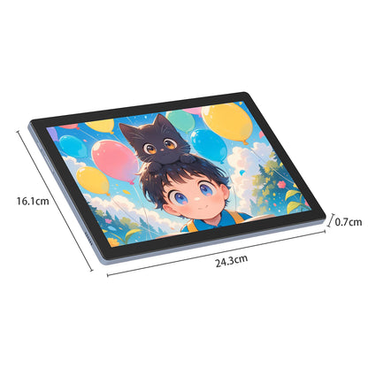BOSTO BT-101A Portable Graphics Drawing Tablet 10.1 Inch IPS Screen Display with Finger Touch Anti-glare 16384 Pressure Level