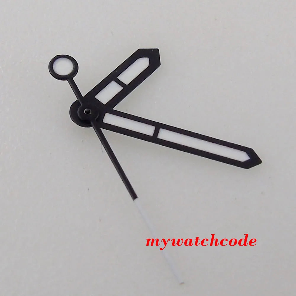 Sterile 29mm Pilot Watch Dial Part Black for NH35 NH36 ETA2824 PT5000 ST2130 Watch Case Part Hand Set