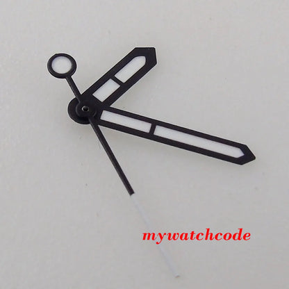 Sterile 29mm Pilot Watch Dial Part Black for NH35 NH36 ETA2824 PT5000 ST2130 Watch Case Part Hand Set