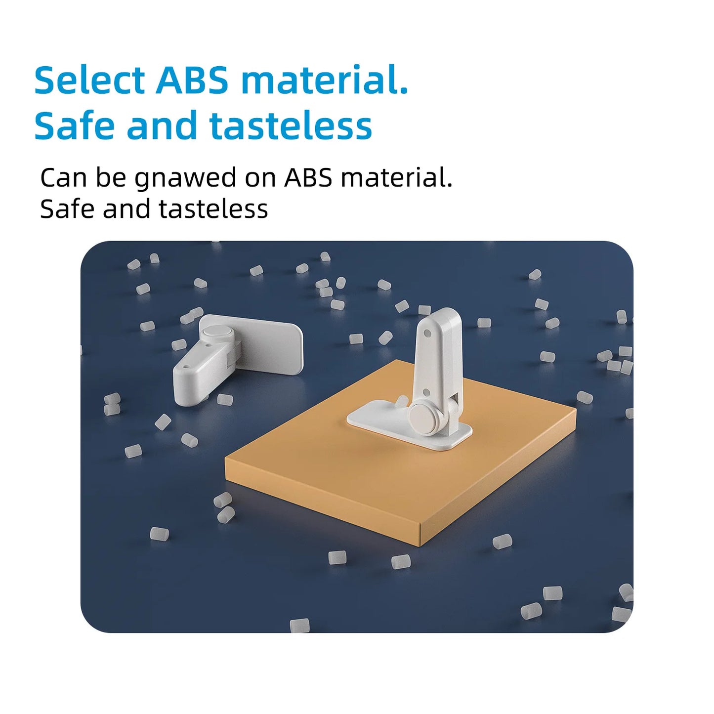 4PCS Child Safety Door Level Handle Locks Anti-open Door Security ProtectionUniversal Drawer Cabinet Refrigerator Oven Door Lock