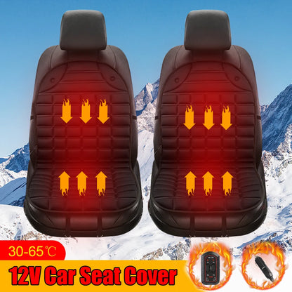 12V Electric Seat Heater Hot Keep Warm Winter Household Cushion Heated Car Seat Cushion Cover Universal Heating Seat Cushion