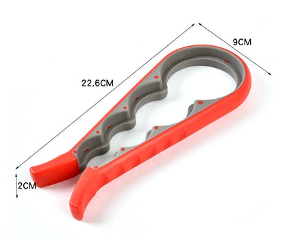 4in1 Jar Openers Can Bottle Opener Beer Wine Bottle Lid Poratble Outdoor Party Bar Tools Multi-functional Kitchen Accessories