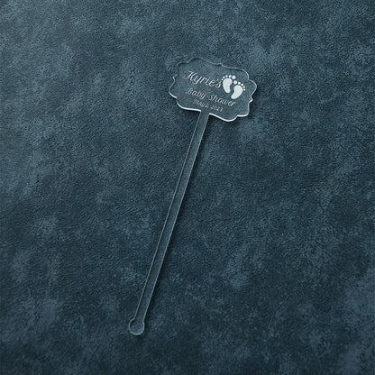 Personalized Drink Stirrers, Cocktail Stirrers, Baby Shower, Swizzle Stick, Bachelorette Party Decorations, Wedding Favor
