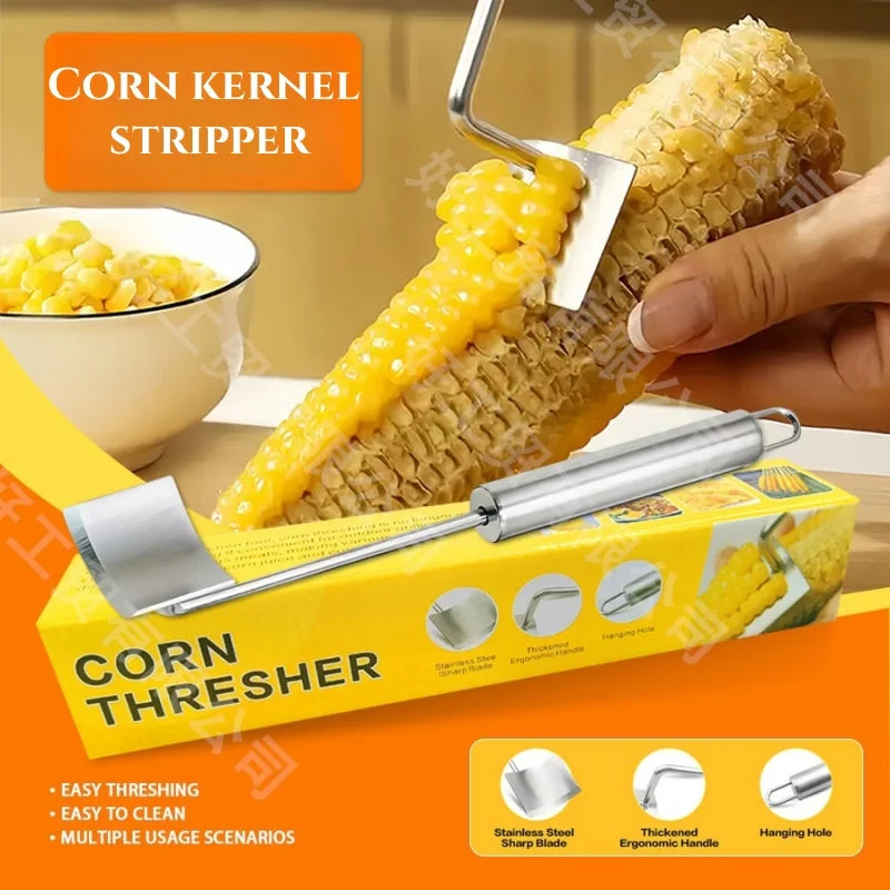 Stainless steel corn kernel stripper corn kernel remover fast corn thresher corn kernel separator corn splitter kitchen tool