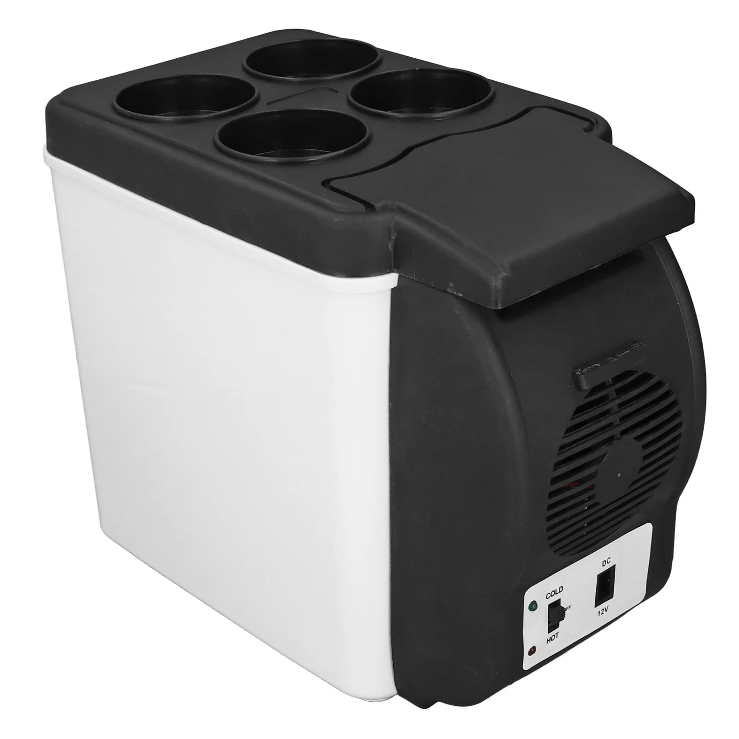 Cosmetic Refrigerator 12V Car Refrigerator 37W Fridge 6L Low Noise Portable Medicine Box Cosmetic Refrigerator for Food