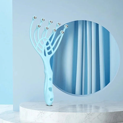 Head Massage Ball Scalp Comb - Massager Soul Extractor Relaxing Relieving Head Care Tools