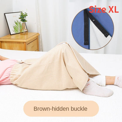 Adult Elderly Diaper Skirt Cloth Diaper for Bedridden Paralyzed Washable Cotton Diaper Pad for Menstrual Waterproof Leak-proof
