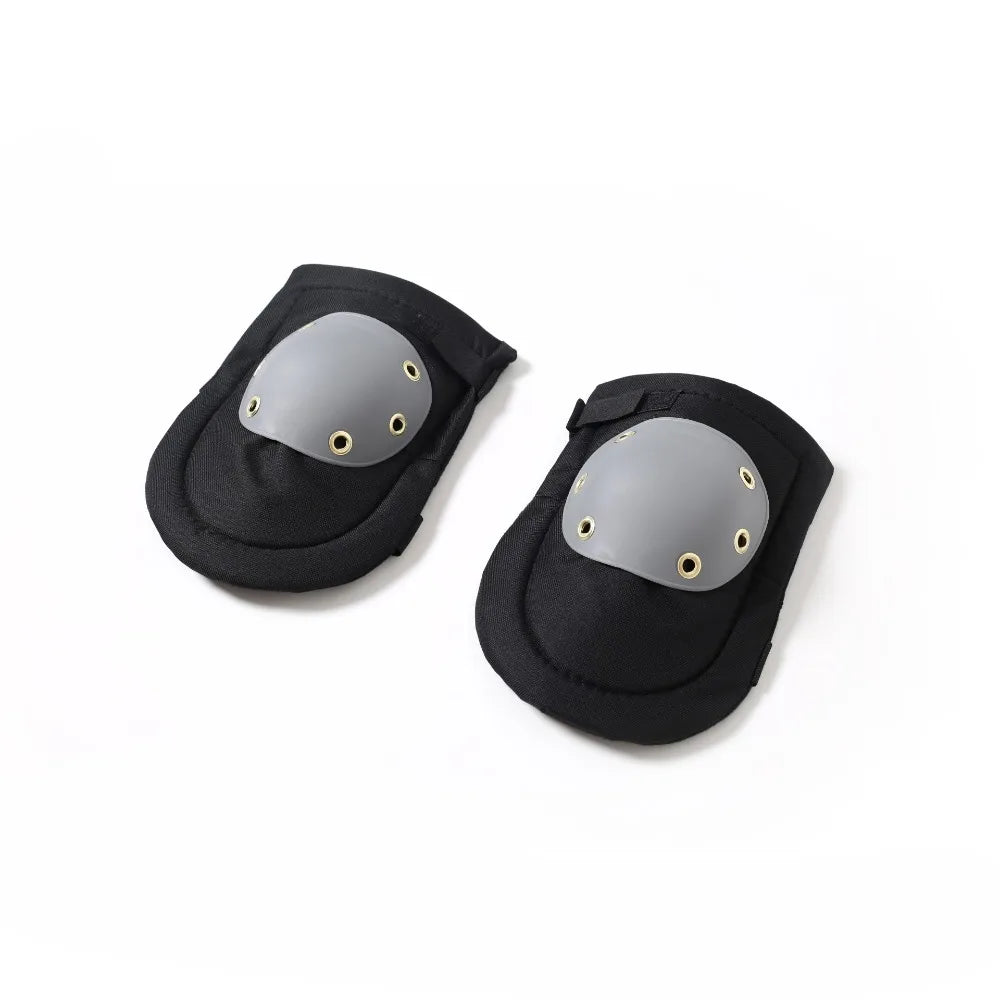 Practical Soft Work Knee Pads Protective Padding Black Professional Knee Pads Adjustable Straps Protective Knee Pads Hiking