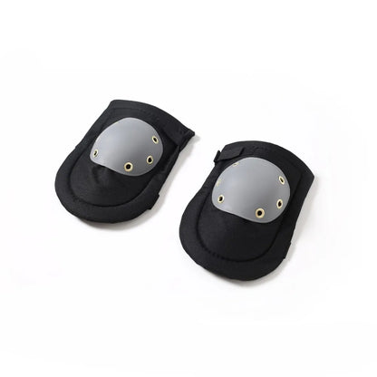 Practical Soft Work Knee Pads Protective Padding Black Professional Knee Pads Adjustable Straps Protective Knee Pads Hiking