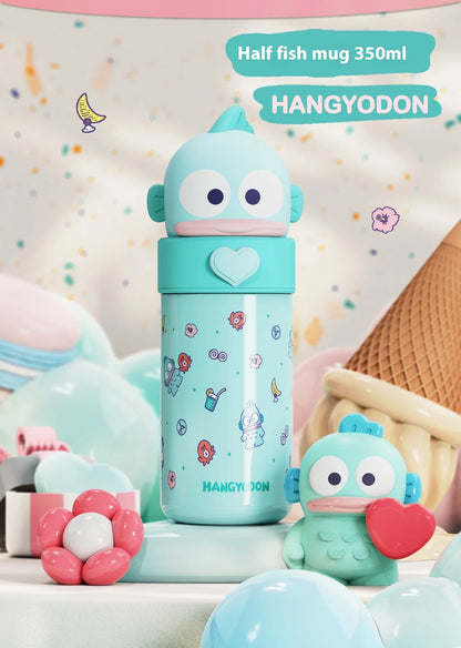 Cartoon Insulated Cup With High Appearance Children'S Water Cup Cute And Portable Student Food Grade Insulated Water Cup Gift