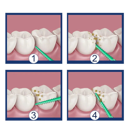 200Pcs Dental Floss Water Pick Dental Dentistry Beauty Health Dental Products Tooth Pick Interdental Brushes Dental Supplies