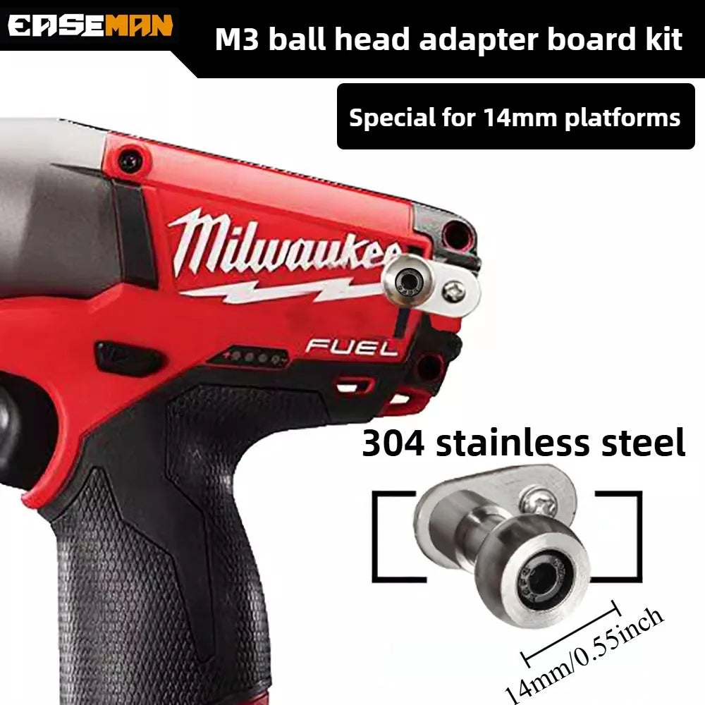 Stainless Steel Multifunctional Tools Accessories Driver Drill Holder Hooks Portable Tie Straps Quick Hanging Power Tool Part