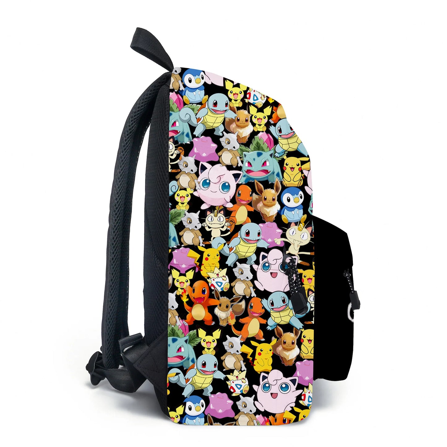 Pokemon Pikachu School Bags Backpacks Anime Kids Bags Kawaii Big Capacity Travel Bag Teenagers Schoolbag Girls Boys Rucksacks