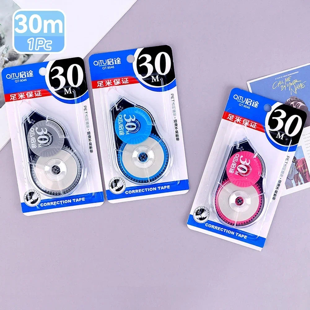 Mini White Correction Tape Multi-style Large Capacity Student Kawaii Error Correction Erasers Student School Stationery Supplies