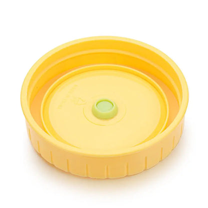 Universal Mason Jar Lids With Straw Hole 70mm Diameter Drinking Storage Cap Wide Mouth Leak Proof Kitchen Supplies