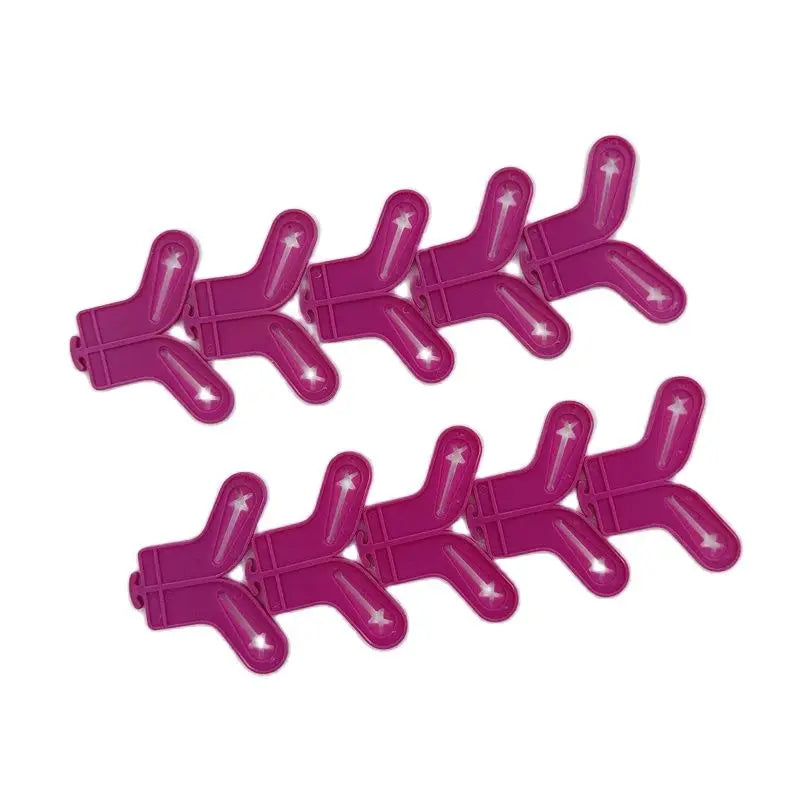 10 Pcs/Lot Pink Sock Organizers Sorters Holders Sock Sorters Mini Sock Shaped Socks Holders Organizers Sorters Clips